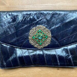 Rare OOAK Vintage Jeweled Clutch Bag